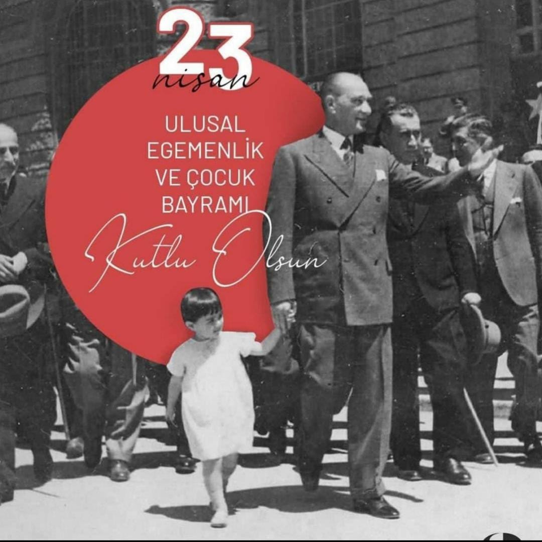 Ulus kavramının anlamının özümsendiği, Egemenliğin kişisel çıkarlardan uzak,halk için kullanıldığı,çocukların tacizcilerden, savaşlardan uzak olduğu bir dünyada yaşamaları dileğiyle. 
Ulu önder Mustafa Kemal Atatürk ışığında,
23 Nisan Ulusal Egemenlik ve Çocuk Bayramı kutlu olsun