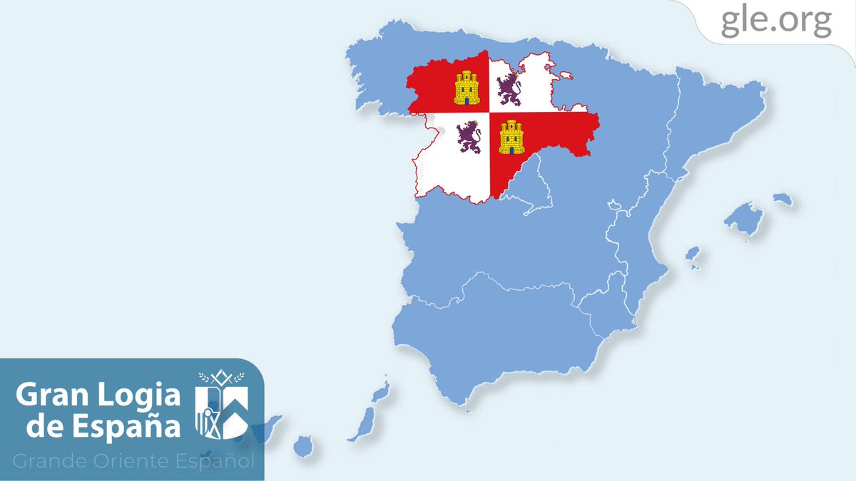 Hoy, #23deAbril, se celebra el Día de #CastillayLeón, fiesta oficial de la Comunidad Autónoma de Castilla y León, cuyo territorio se une, en #Masonería, al de otras Comunidades Autónomas para formar la Gran Logia Provincial de Castilla. Historia, Culturas y Hermandad en común.