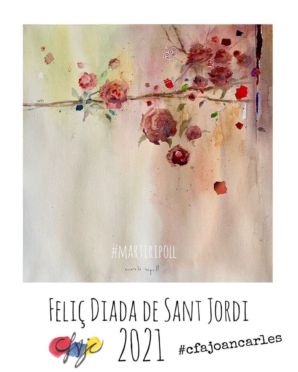 Bona Diada 2021!! 📚🌹#fadults #cfajoancarles #martiripoll