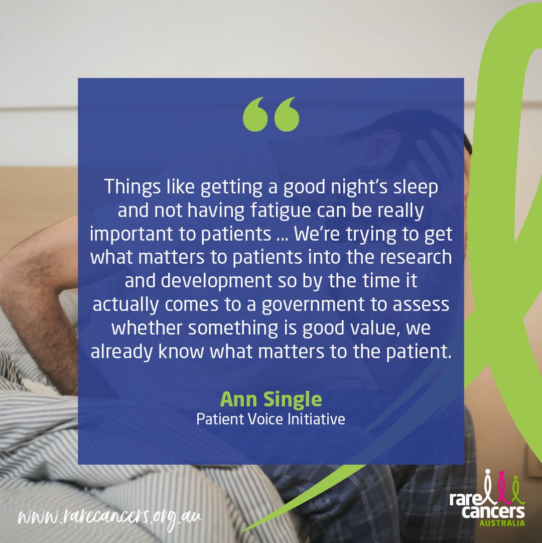 RareCancers's tweet photo. Ann Single from the Patient Voice Initiative highlights exactly what it means to have a patient-centred care at all levels. What matters to patients, should matter in decision making. https://t.co/CVwoDELivb