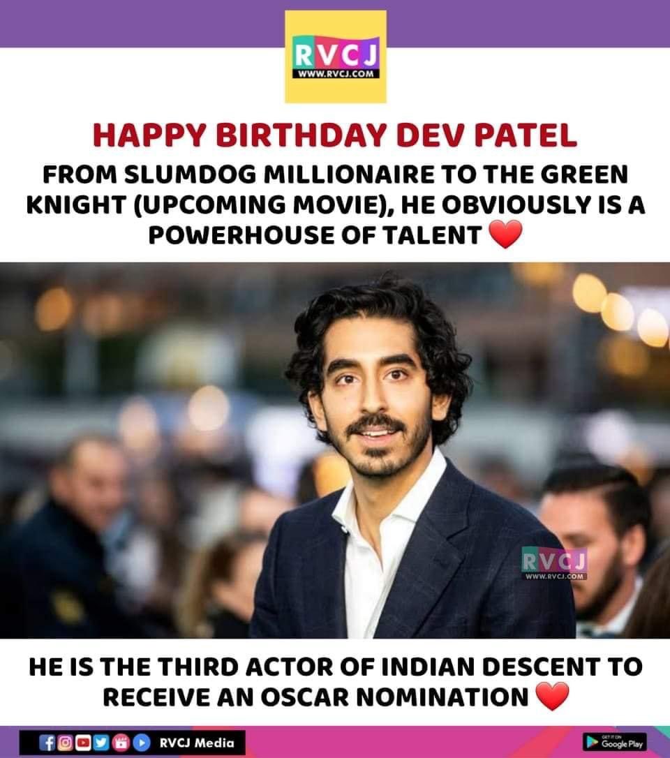 Happy Birthday Dev Patel        