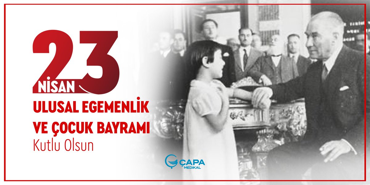 Çocuklar bugünün yarını, yarının umududur.
23 Nisan Ulusal Egemenlik ve Çocuk Bayramımız kutlu olsun.
#23Nisan