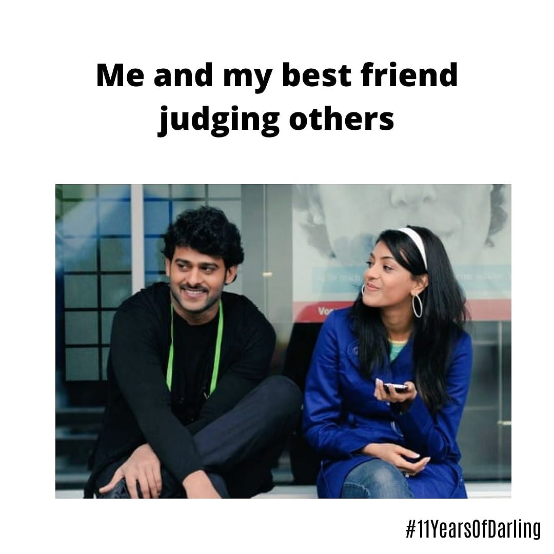 UniversePrabhas's tweet photo. Isn't this so relatable? ๐
@PrabhasRaju
#11YearsOfDarling https://t.co/QmezIMW3bF