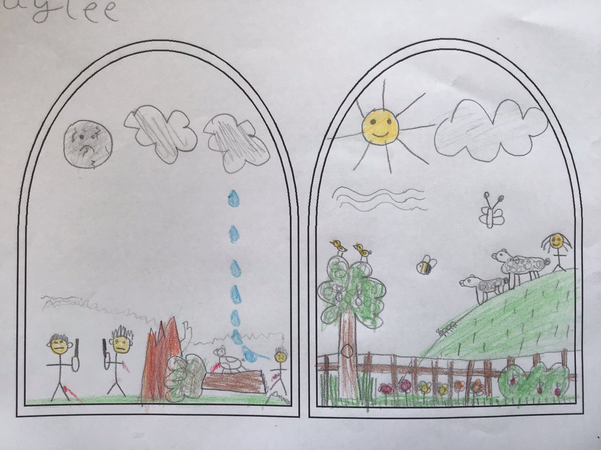 StDavidsCiWPrm's tweet image. Year 3 have begun exploring the question, ‘What kind of world did Jesus want?’  #stdavidsciwRE #understandingchristianity @MonmouthDCO @LlandaffEd