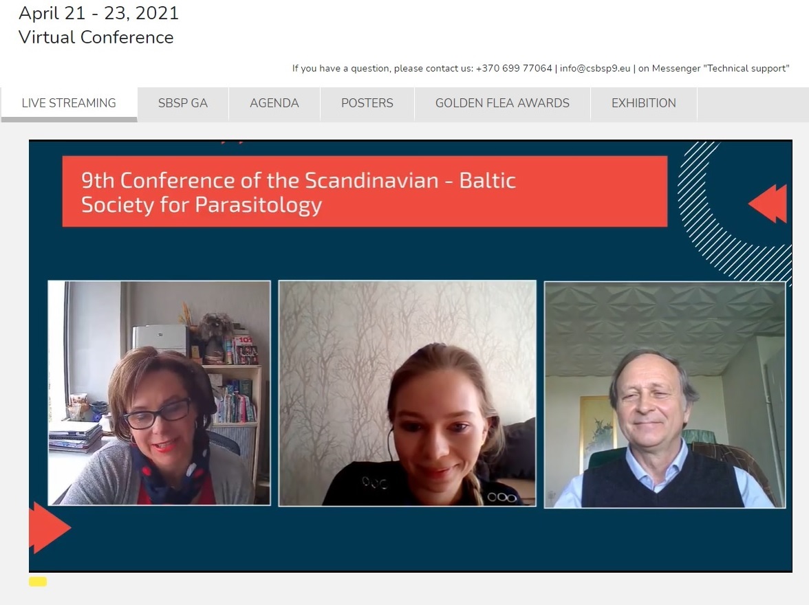 GrzybekMaciej's tweet photo. My PhD student Joanna Nowicka presented our recent work describing the seroprevalence of Toxoplasma gondii in rodents in Poland (https://t.co/971yU2av3M) #CSBSP9 #BioRodDis @BiodivERsA3 @_SBSP_ https://t.co/VpwPqfMSHj