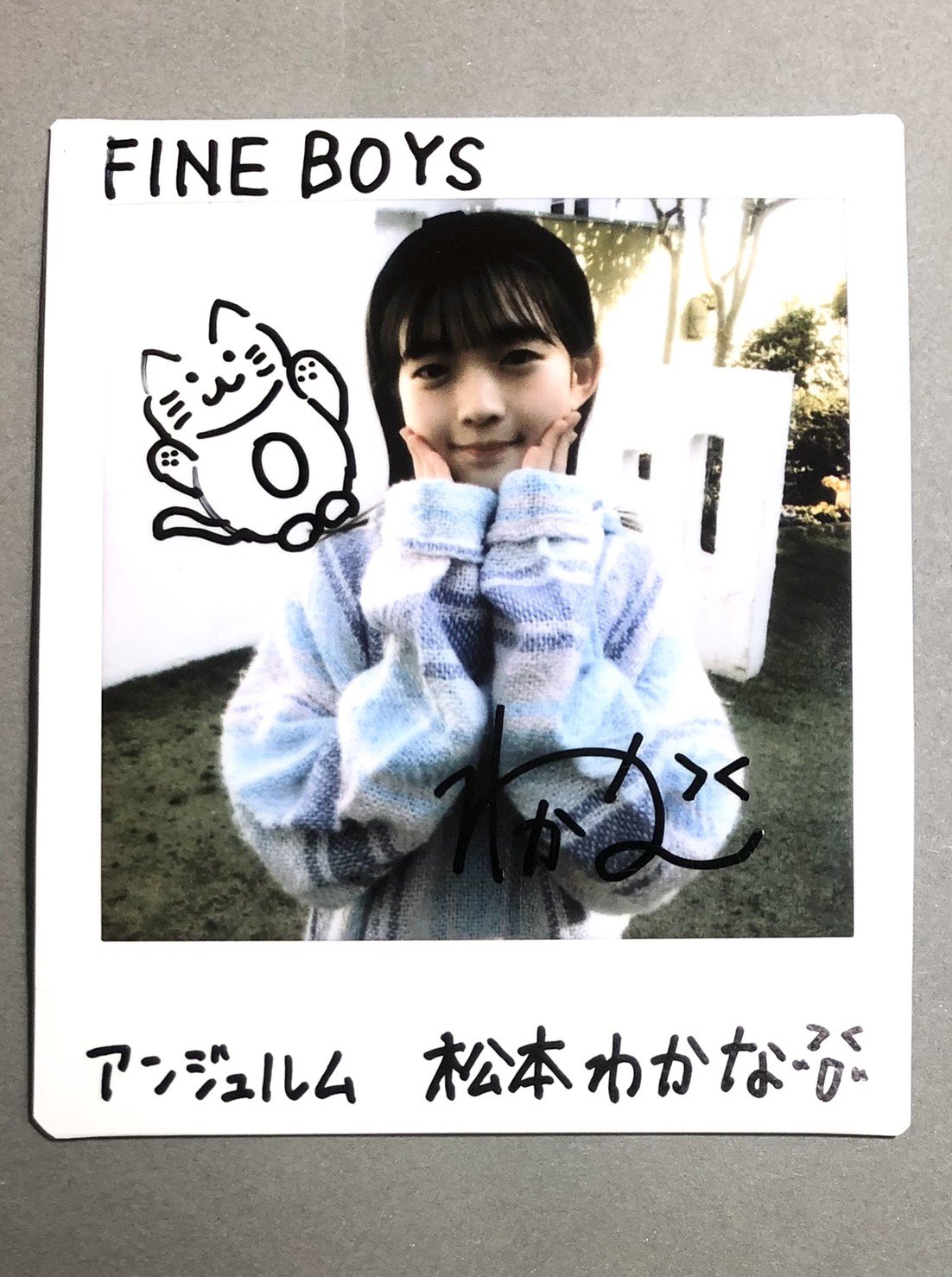 アンジュルム 松本わかな ランダムチェキ - メルカリ