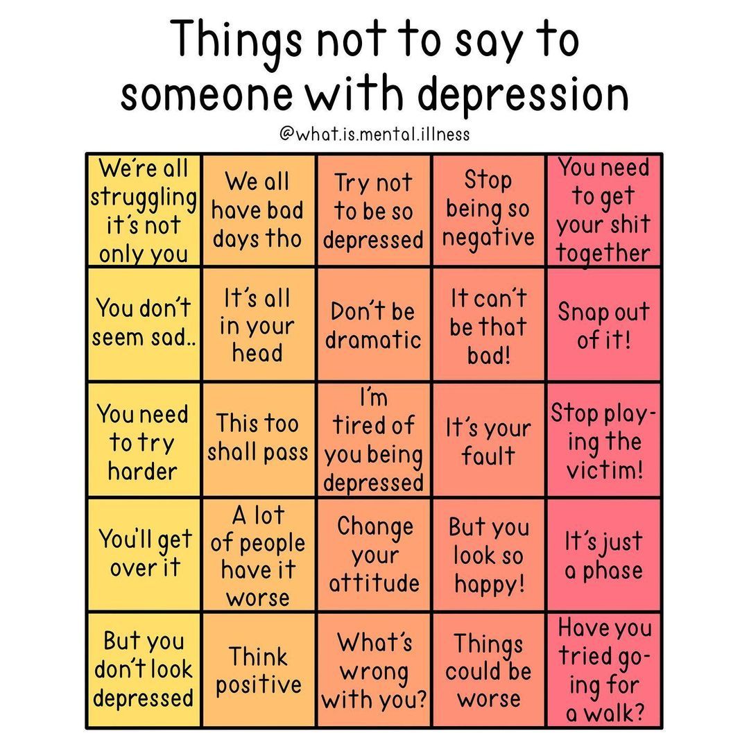 21 Things to Say to Someone With Depression