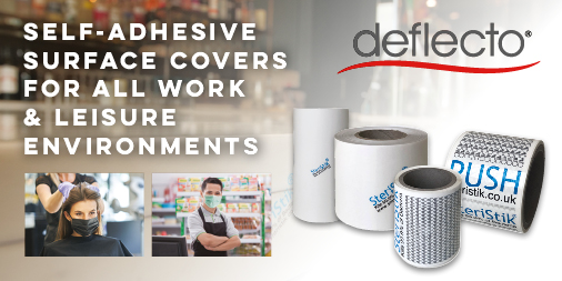 The NEW SteriStik® is an antimicrobial self-adhesive film ideal for sticking to any high touch surface within your workplace.