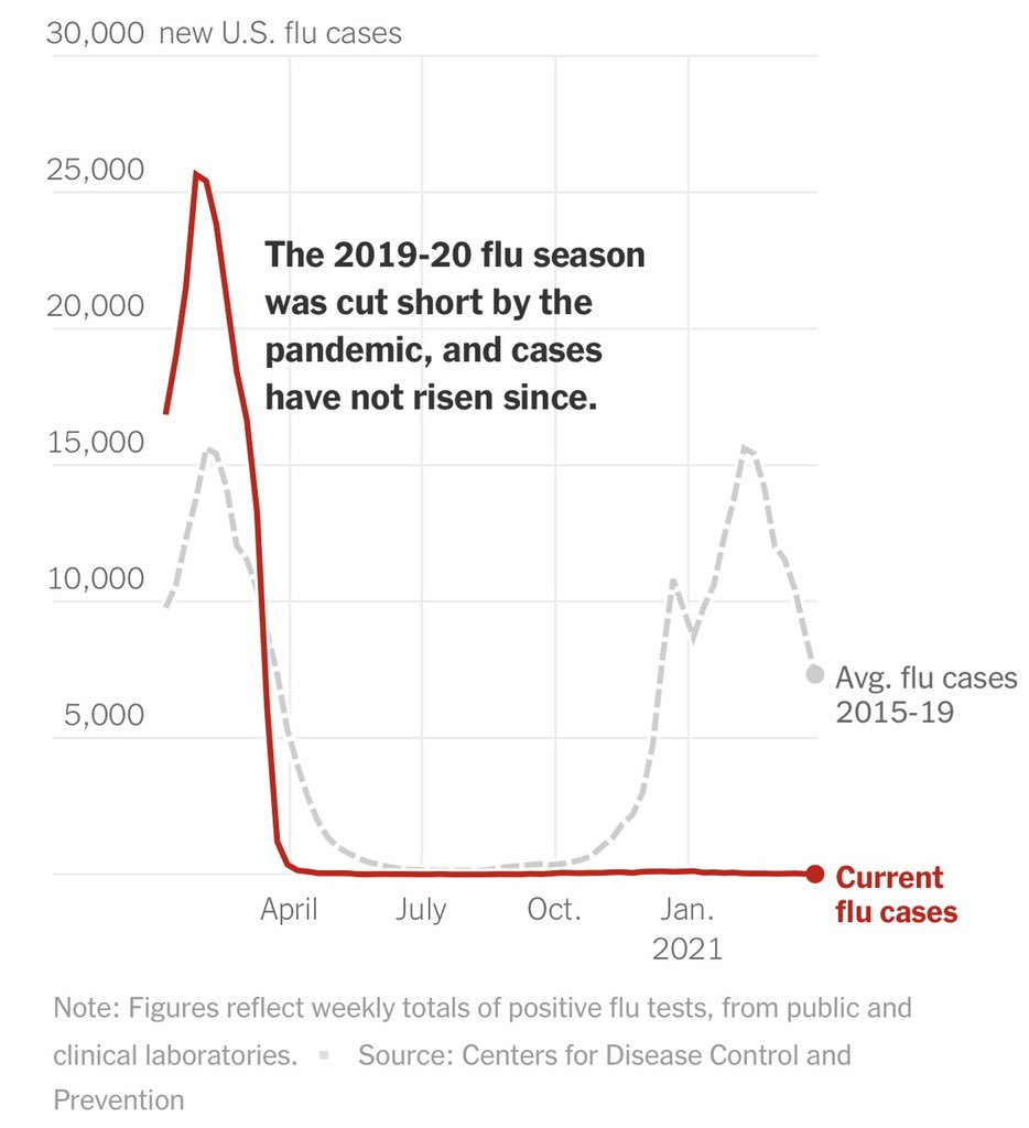 Mugen Ujiie 氏家 無限 S Tweet Covid 19の流行で消えたインフルエンザの再流行ははどのようなものになるか 今シーズン インフルエンザの感染者が少なかった影響で 再流行時の規模が拡大することも危惧される The Flu Vanished During Covid What Will Its