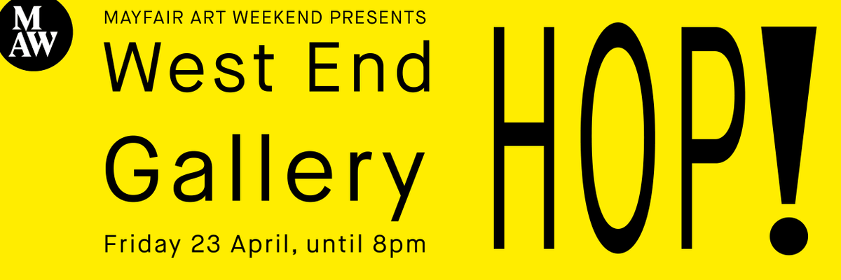 We are delighted to be participating in the Post-lockdown West End Gallery HOP! Join us for a special opening until 8pm this evening to see our exhibition on Stephen Appleby-Barr #westendgalleryhop #mayfairartweekend &gt;&gt; ow.ly/n3uz50EvRWq