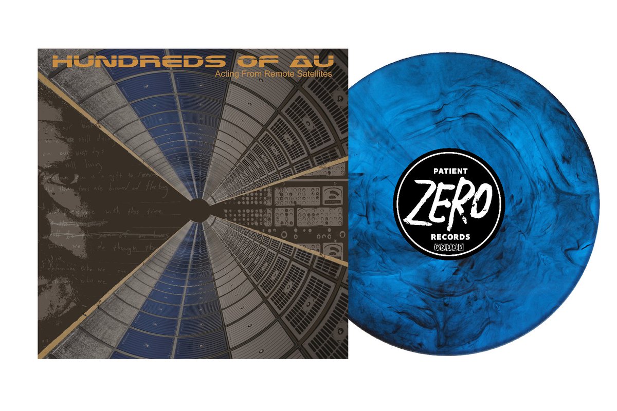 PatientZero413's tweet photo. Two Weeks until preorders start for the @hundredsofAU #ActingFromRemoteSatellites LP. Three colors, 500 copies, and absolutely incredible. This is just a teaser of the black and blue galaxy variant limited to 150 copies.
#PaitentZeroRecords #HundredsOfAU #NJHC #PatientZero413 https://t.co/Glm5yVjH47