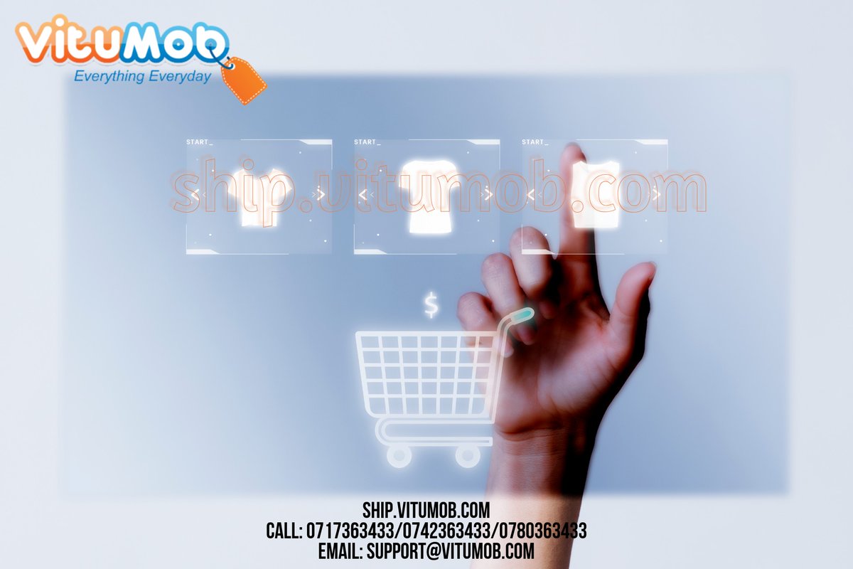 Shop and ship with VituMob. Fashion as unique as you are.
Shop from Amazon, eBay, ASOS, Victoria Secrets, ZARA, ASOS, M&amp;S......via ship.vitumob.com

Call: 0717363433/0742363433/0780363433
Email: support@vitumob.com
Visit: ship.vitumob.com