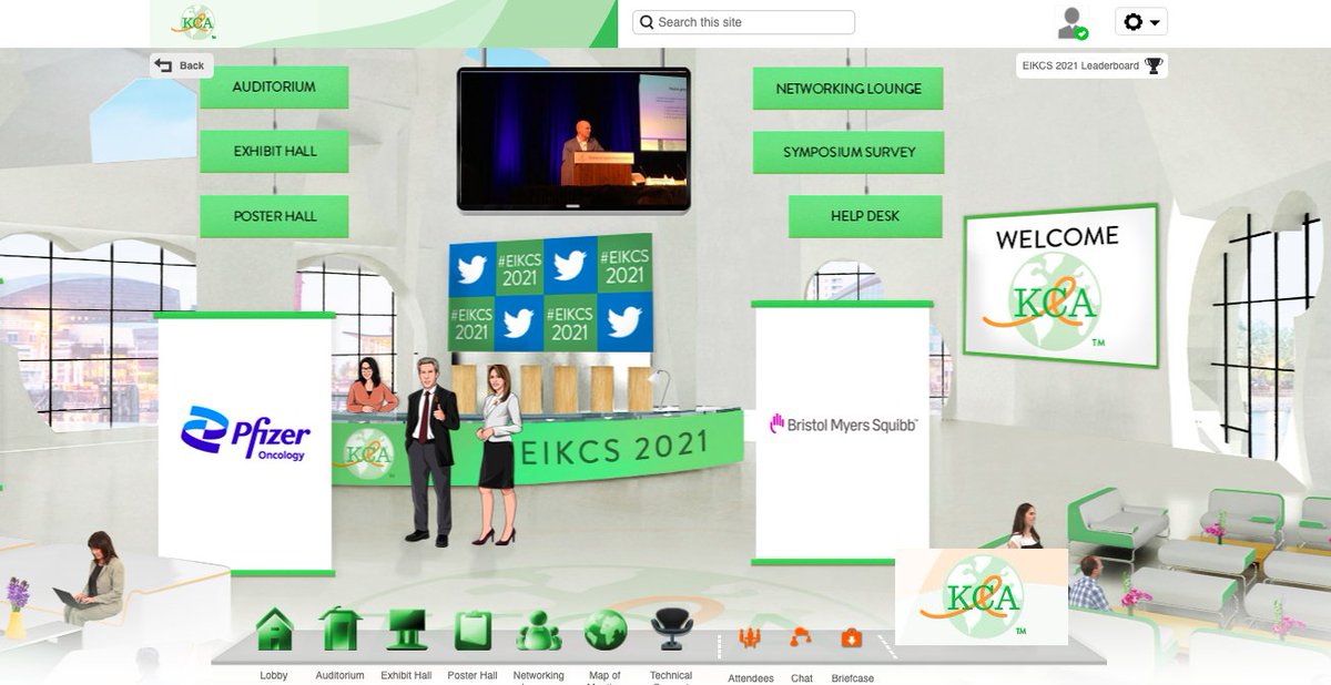 Virtually attending #EIKCS2021 today. Such a lovely virtual platform! Looking forward to hearing the speakers and presenting at the poster walk this afternoon.