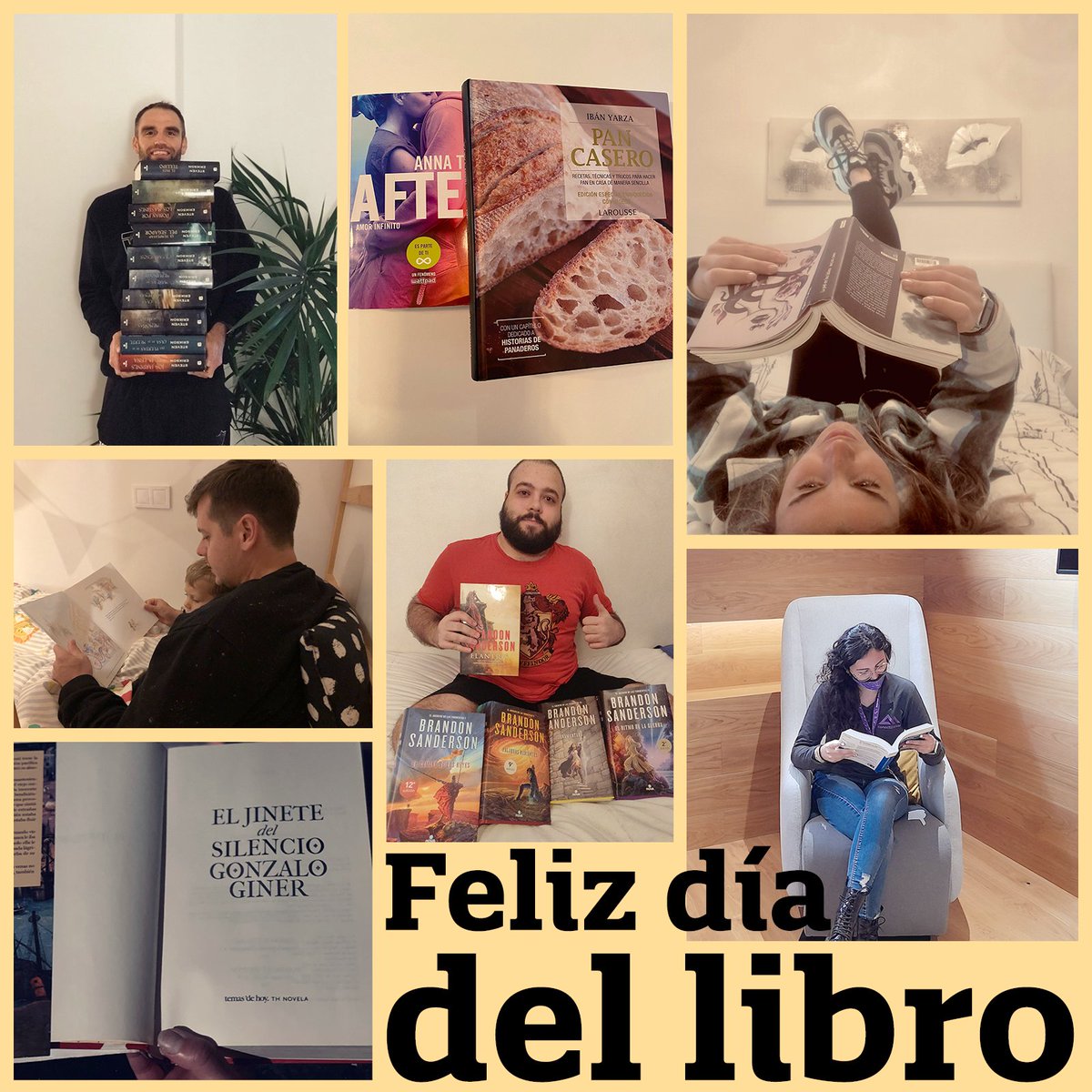 DonDominio's tweet photo. El tacto de las páginas, el olor a libro nuevo, reír y llorar con cada historia, sentir que conoces a los personajes como si fueran de tu familia, ese sentimiento de vacío al terminar una historia...📖
Por todo ello y mucho más…Feliz #DiaDelLibro #SantJordi2021🌹🐉 #SCIPTeam💜🧡 https://t.co/mImqj8RiWj