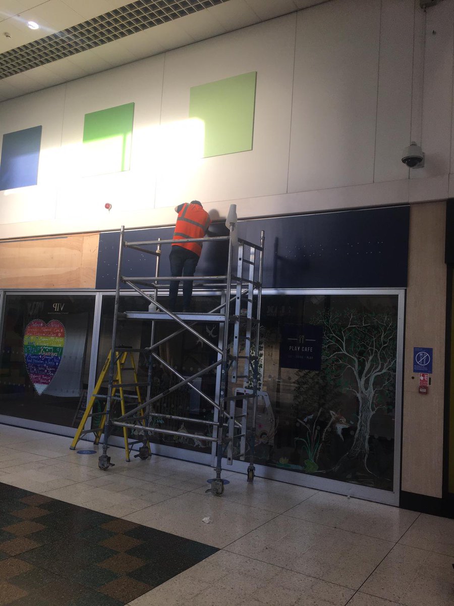 SignsRW's tweet image. We spent last night bringing the new The Play Café and Community Hub in @StretfordMall to life with new fascia signage with flat cut acrylic stand off letters.
Looks like lots of fun for the little 'uns! 🌈😃
#signage #premises #Stretford
