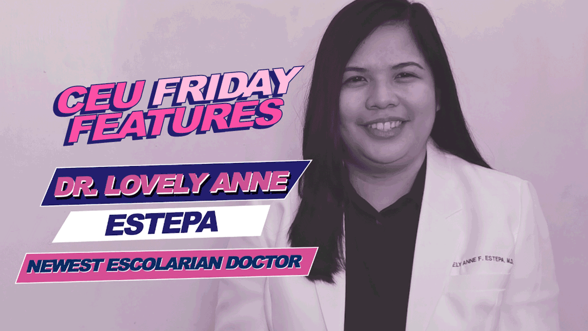 CEUmanila's tweet photo. Be inspired to become the cosmetic scientist you're aspiring to be in today's #CEUFridayFeatures interview with one of our newest Escolarian doctors. ๐
Watch the full episode here: https://t.co/hmpziD6L68 https://t.co/PGY5fDycGV