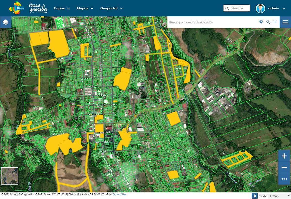 idescacr's tweet photo. Geoportal de la Municipalidad de San Carlos #CostaRica
Mapa de Catastro Cantón #SanCarlos #Castastro #IDE #Geoportal #geonode #Mapstore
🌎 https://t.co/Lx9WewbchP https://t.co/Nwv5mvqlmW