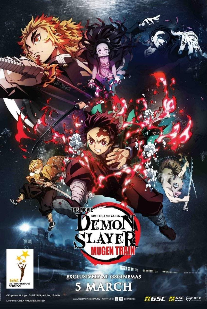 LFSCinemasMY's tweet photo. "However, if you bare your fangs at innocent people, my bright red flame blade will burn you to the bone!" π₯
"Demon Slayer: Mugen Train" now showing at #LFS Kuala Terengganu.
#LFSCinemas #DemonSlayer #LFSKTerengganu #Terengganu #KualaTerengganu #LFSTayang #TeamWayang https://t.co/B60l8PLE3u