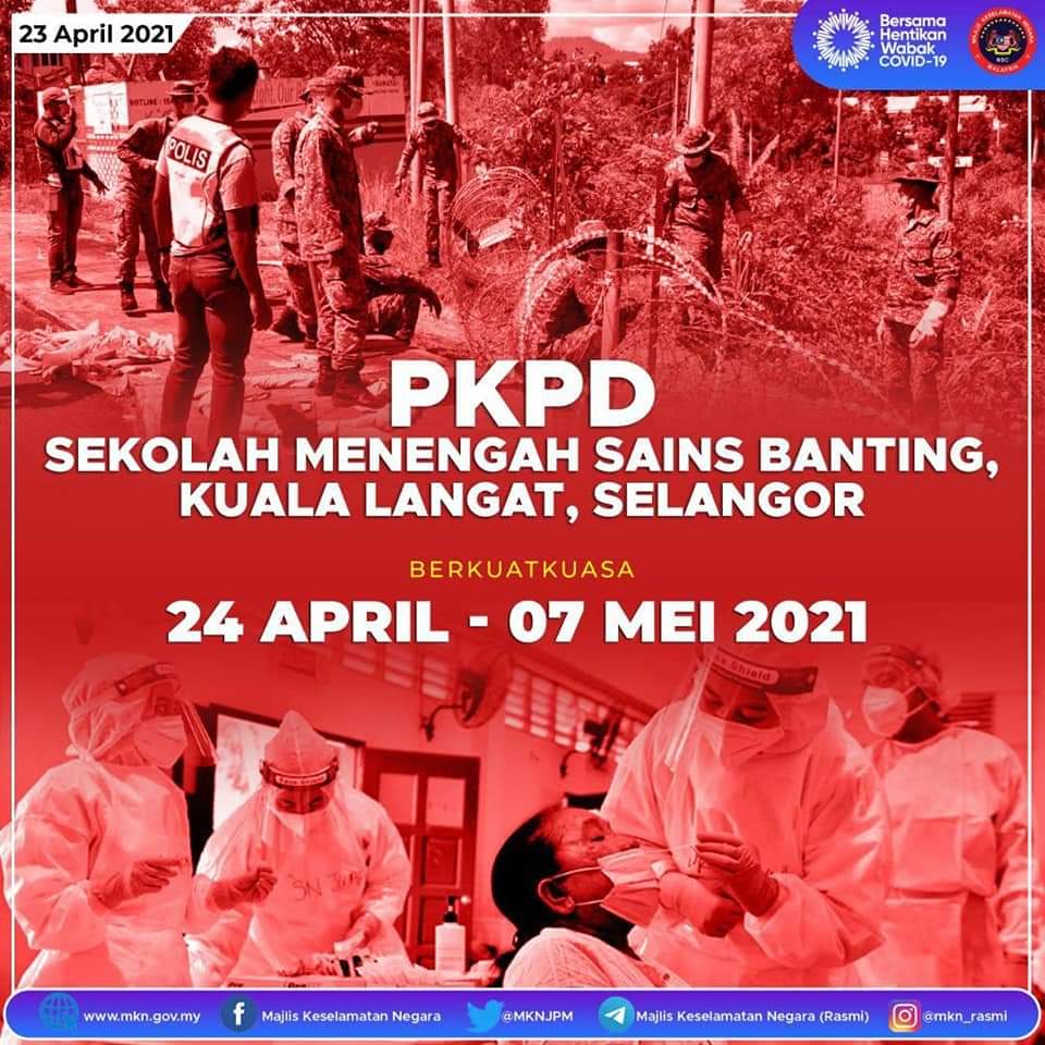 twt_KualaLangat's tweet photo. PKPD di Kuala Langat.
Terus berdoa. Moga segalanya pulih seperti biasa. https://t.co/PeChhdI9Jz