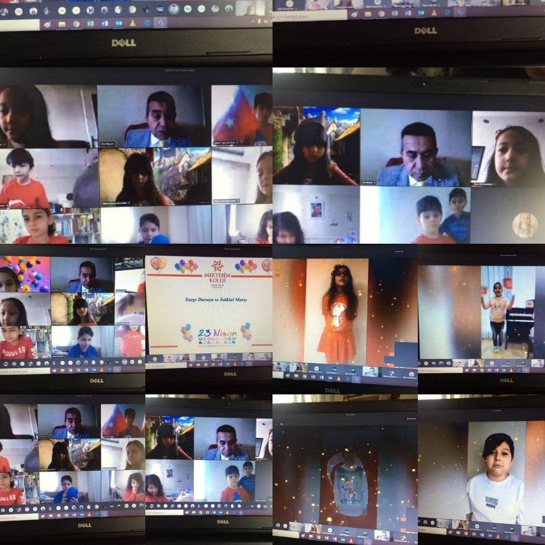 23 Nisan Ulusal Egemenlik ve Çocuk Bayramını evlerde de olsak online şekilde çocuklarımızla birlikte büyük bir coşkuyla kutladık.
#Mektebim #gelecekbenim <a href="/irfalbyrk/">İrfan Albayrak</a> @Aserdar <a href="/LaleMuti/">Lale Muti</a>