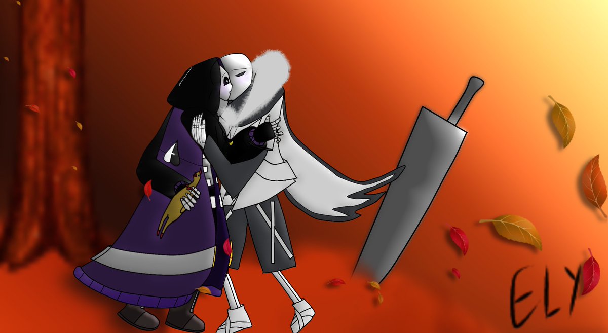 WillD - Cross Sans VS Epic Sans - Undertale AU 💛💀💜 VIDEO