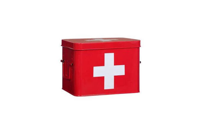 This is not Switzerland. It is a first aid kit.