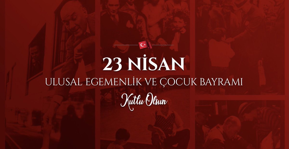 Gazi Mustafa Kemal Atatürk’ün tüm çocuklarımıza armağanı #23Nisan Ulusal Egemenlik ve Çocuk Bayramı ve Türkiye Büyük Millet Meclisi'nin açılışının 101. yıl dönümü kutlu olsun. 🇹🇷🇹🇷🇹🇷