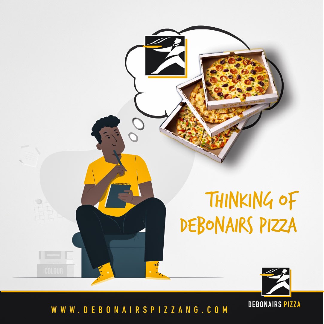 Debonairsng's tweet photo. What’s on your to-do list?

#debonairspizza
#debonairspizzang
#tgif
#fridaymorning https://t.co/HRvI120ZKM