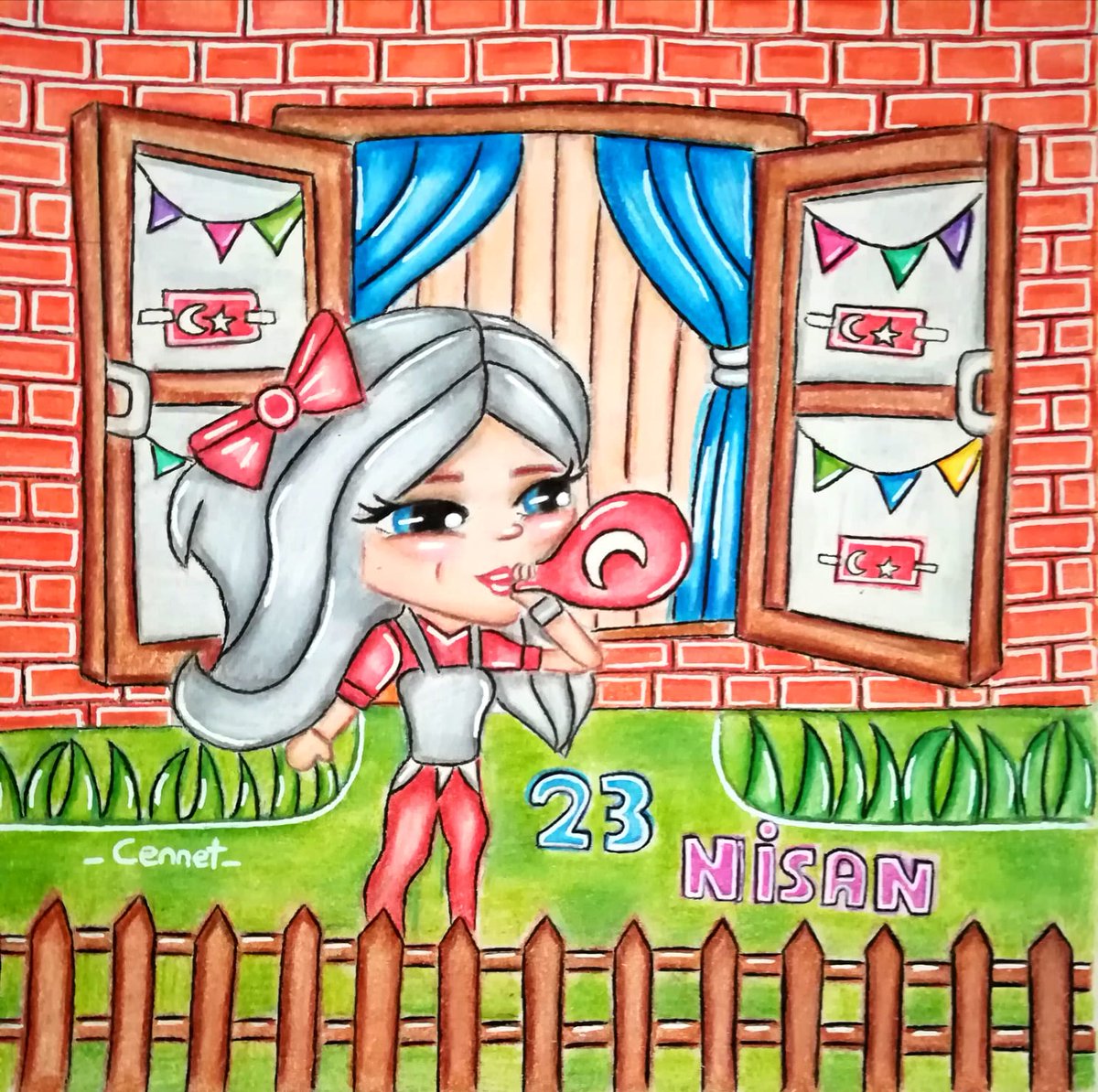 23 Nisan Ulusal Egemenlik ve Çocuk Bayramı kutlu olsun! 🇹🇷