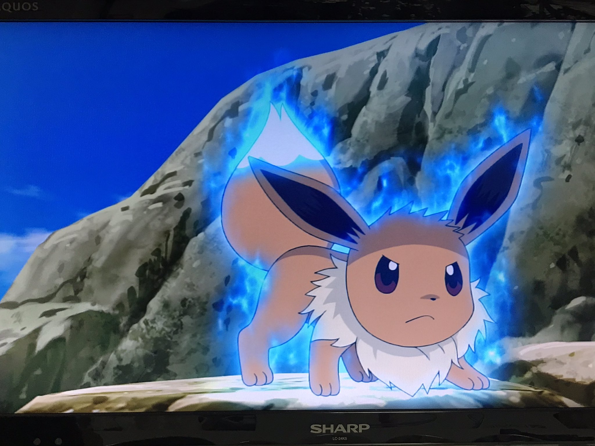 れなぴー イーブイがハイドロポンプを覚えた Anipoke T Co Hgjqk1ddce Twitter
