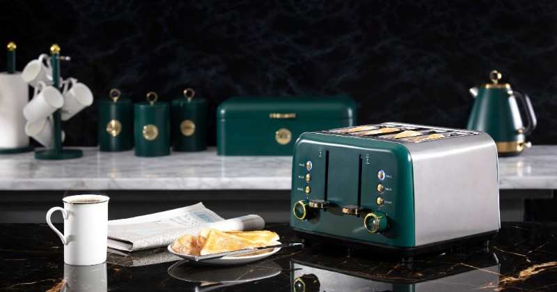 Emerald Green - Kettle - Toaster