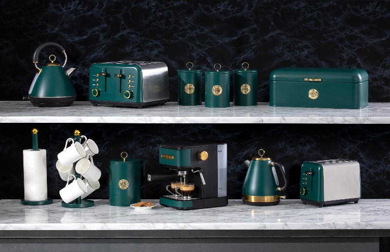 Emerald Green - Kettle - Toaster