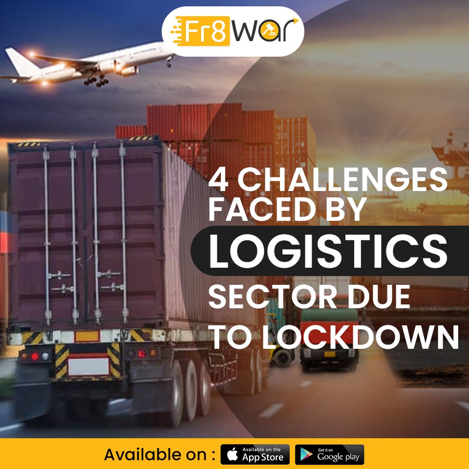 Fr8warTech's tweet image. Learn about 4 major challenges faced by the Logistics Sector during lockdown. Go to bit.ly/2PgC9Qr to learn more about us. 

 #fr8war #BookFreightOnline #BiddingWars  #OnlineBidding #Lockdown #Covid19 #LogisticsSector