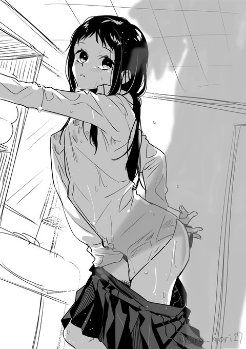 雨に降られた(創作) 