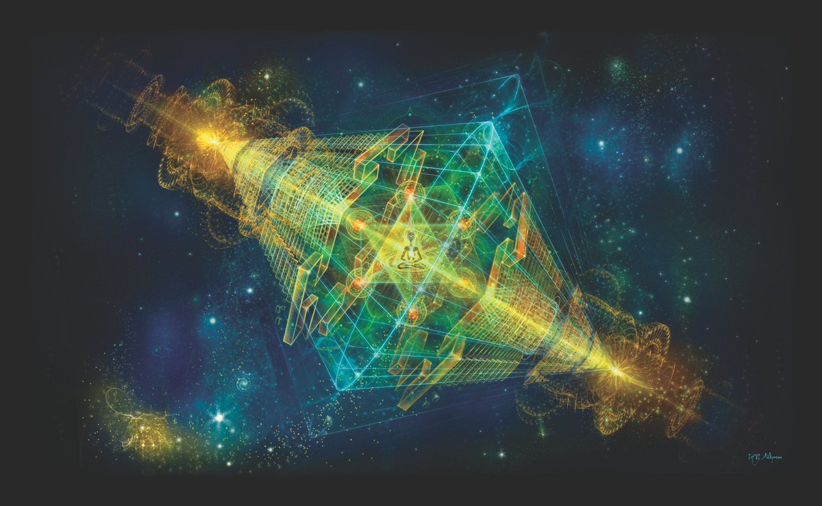 VisionaryArt_io's tweet photo. Title: Anahata
Artist: Ihti Anderson
#MatrixWasADocumentary #LifeIsASimulation
°.°#AliensAreReal°.° https://t.co/IS2cd19EqT