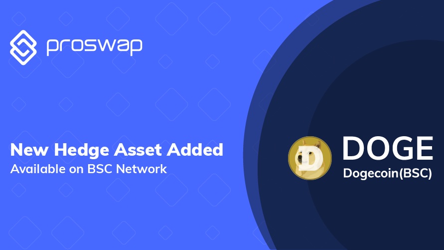 proswapcom's tweet image. During times like today, when #crypto prices slump, the importance of #hedging your digital assets increases enormously. We are thrilled to announce that #Dogecoin (#DOGE) is available on the #BSCNetwork. Visit #ProSwap and #hedge your assets!🔗bsc.proswap.com