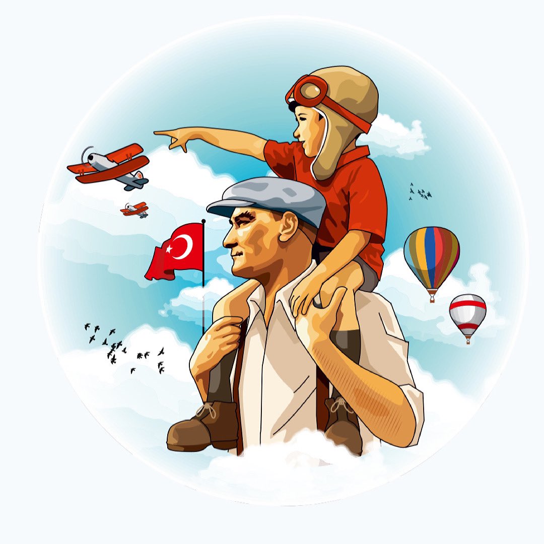23 Nisan Ulusal Egemenlik ve Çocuk Bayramımız kutlu olsun. 🇹🇷🇹🇷🇹🇷