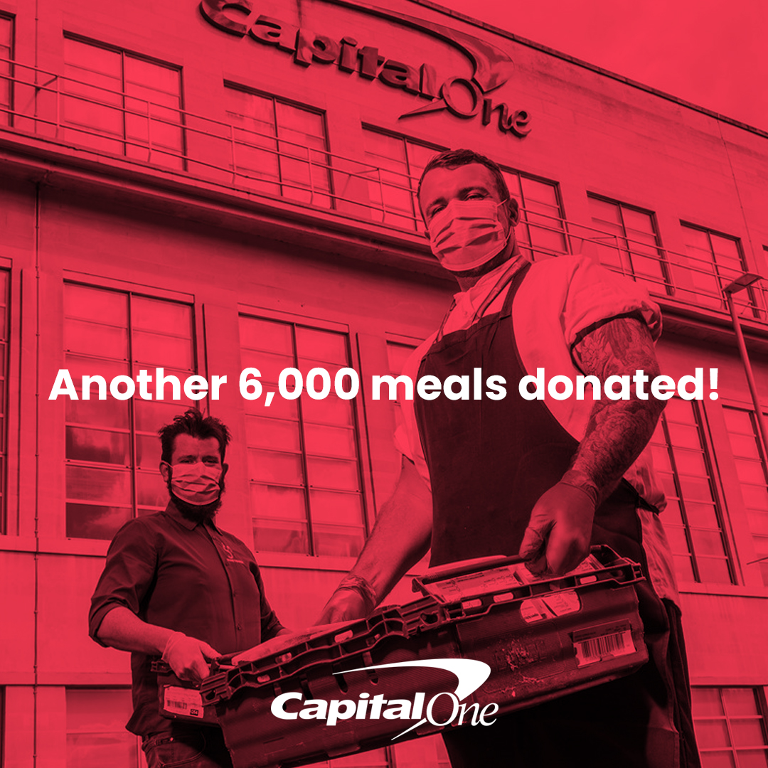 OpenKitchensUK's tweet image. Wow! @CapitalOneUK have pledged another 6,000 meals to #FeedThoseInNeed 👏

Their latest pledge is on top of the 28,000 meals already self-funded since the start of the pandemic 🍴

Thank you for your continued support and generosity!