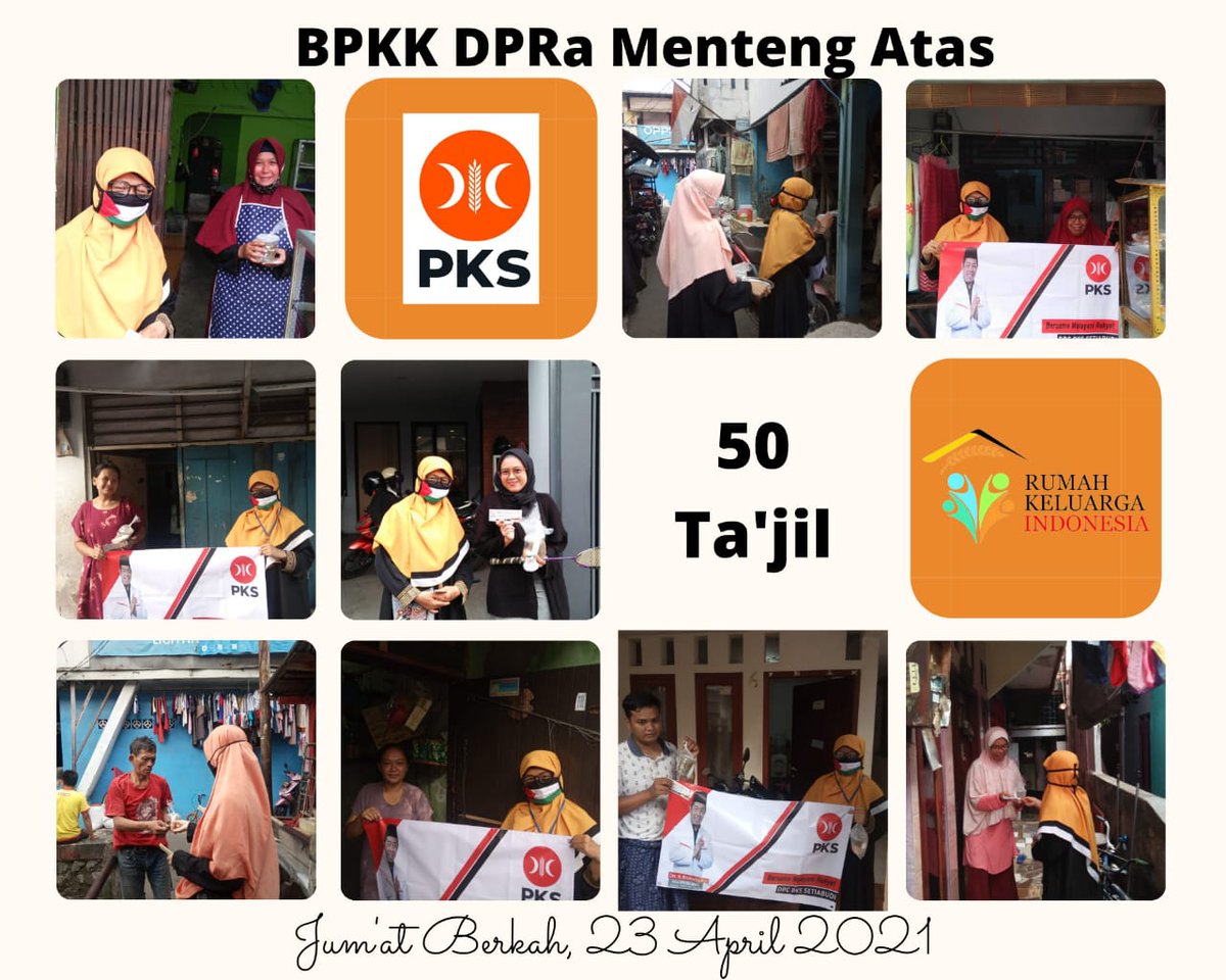 Alhamdulillah telah terlaksana Ju'mat Berkah di RW 14 RT 3,4,6