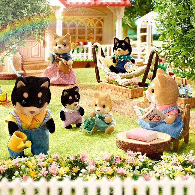 シルバニアファミリー5月の新作！シバイヌファミリーが超かわいい！