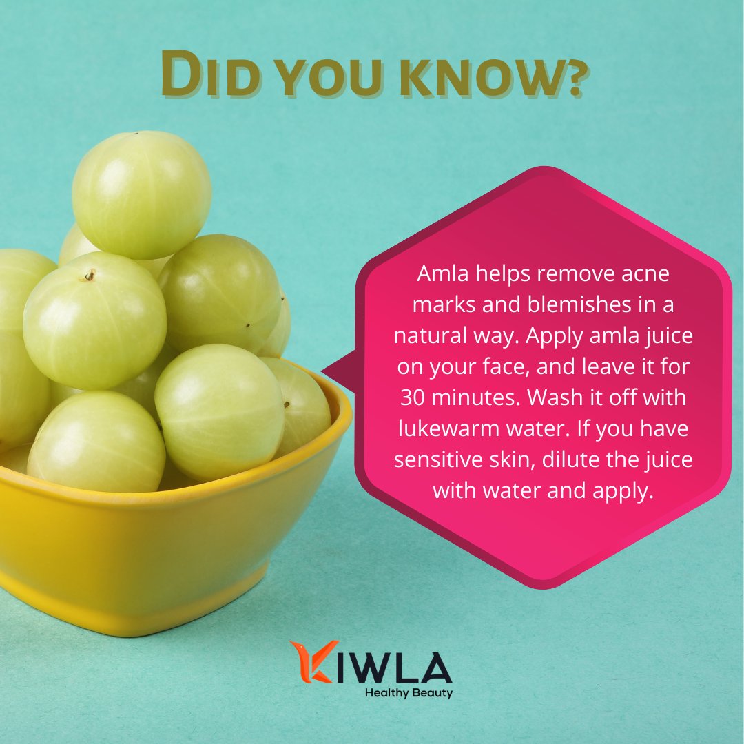 Did you know Amla tip?
.
.
.
.
.
#amla #amlajuice #amlapowder #amla #tips #skincaretips #amlatips #acneproblems #blemishes #skincareroutine #Skincare ##sensitiveskin #skincaretips #skintips #BlemishTreatment #acnetreatment #healthybeauty 
#thekiwla @thekiwla