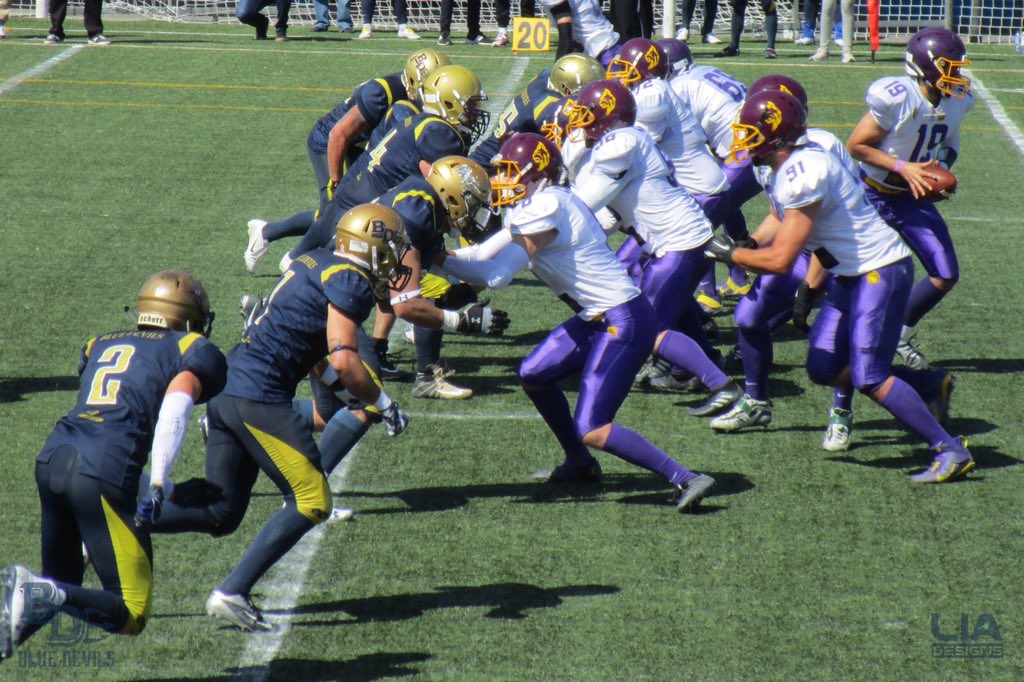 MBlueDevils's tweet photo. Algunas fotografías de @liadkx 📷 del partido de la #LNFA SerieB VS @Sevilla_Linces ,GO DEVILS!🏈🔱 @FEFA_Spain @FAFA_Andalucia @MairenaAljarafe @ceroonetech @RSportFootball @freeride_brand ✏️🖥 @liadkx #DevilsSquad  #Sevilla #MairenaDelAljarafe #FútbolAmericano #Tackle #Football https://t.co/tgM58XIjgX