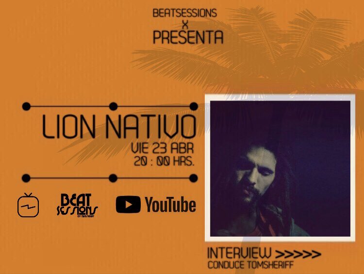 El cantautor lionnativo representante del rap reggae con un mensaje claro y potente. En una charla 23 de abril, 8PM.