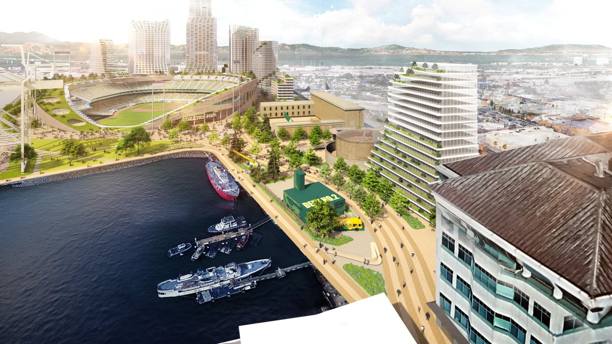 We have a bold vision for a waterfront ballpark at Howard Terminal. (3/10)