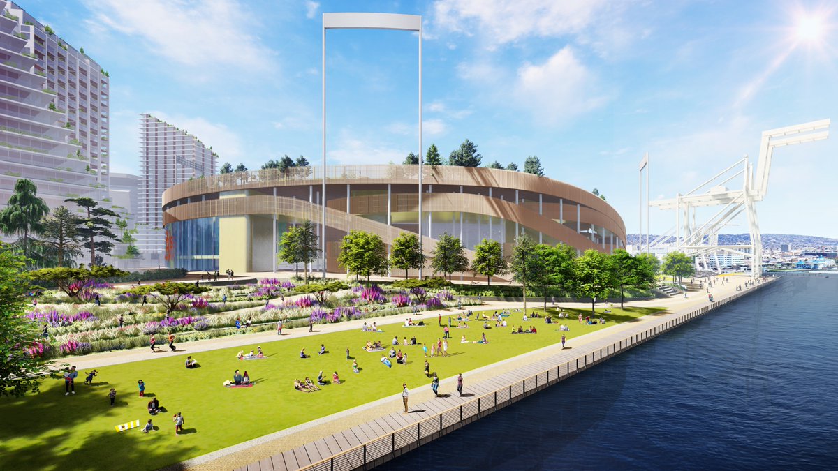 We have a bold vision for a waterfront ballpark at Howard Terminal. (3/10)