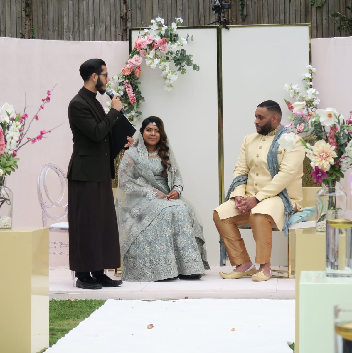 We can't wait for the summer outdoor weddings! ☀️

With a busy summer period ahead, why not book us in for your bespoke Nikah ceremony? 💍