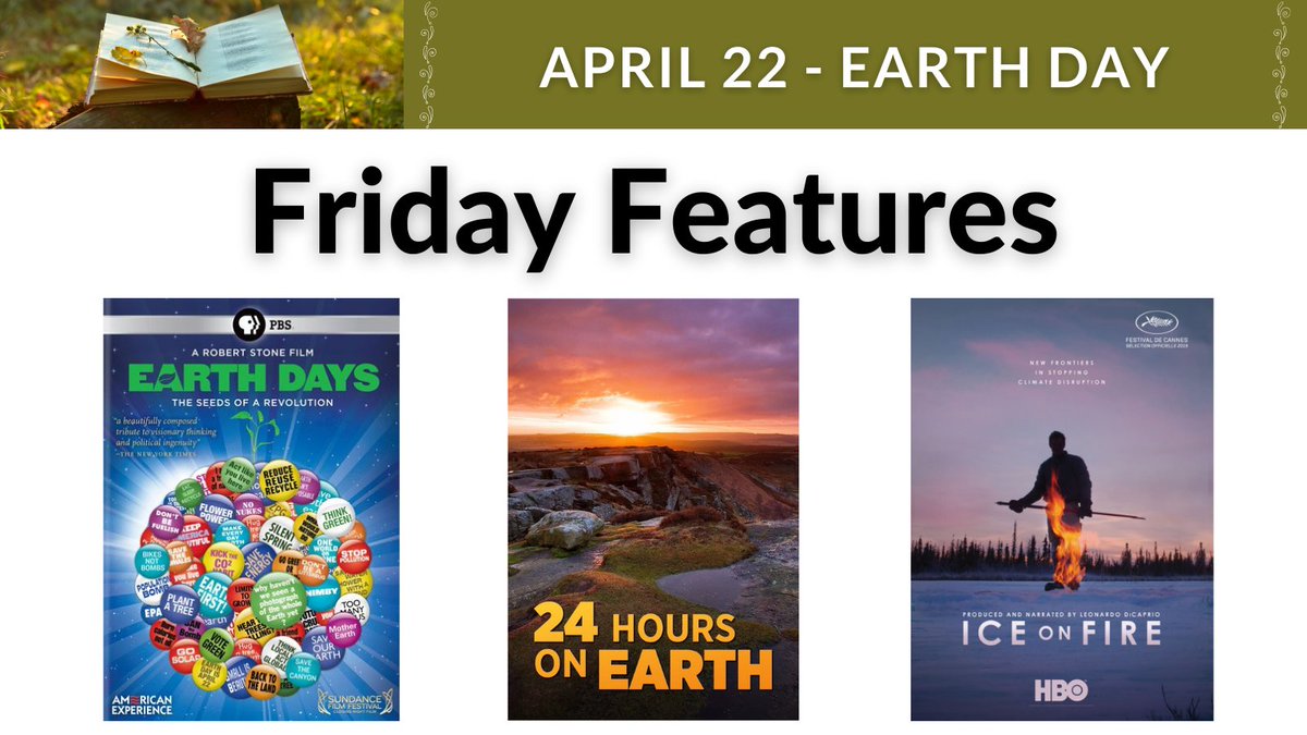 It’s time for another #FridayFeatures once again focusing on #EarthDay! Learn more about any of these titles here: library.fandm.edu/fridayfeatures