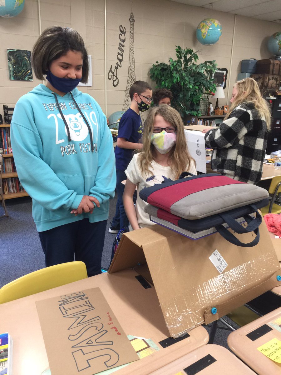 hend_jessica's tweet photo. I think these girls might win!  #21Elephants #makedo #tiptonelement https://t.co/jOacyJ8vT3