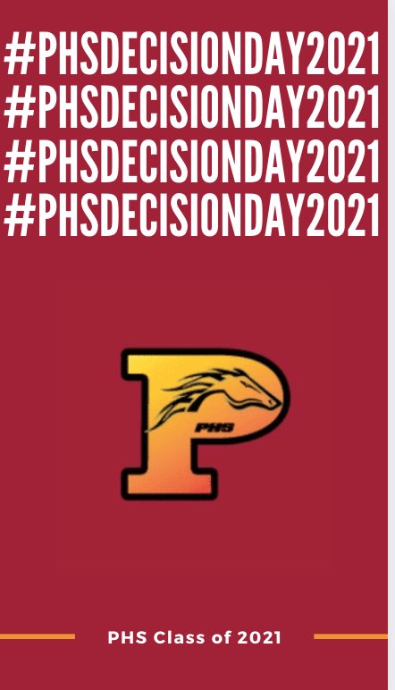 PHSPostGrad's tweet image. Mark April 30 on your calendars to celebrate your postgrad decisions!! 🎉 Stop by senior hall to take your picture and post on social media using the #PHSDecisionDay2021