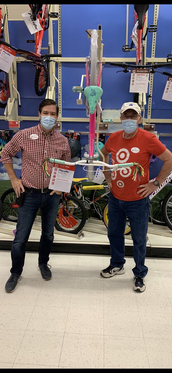 3 years ago I met Ron shopping in sporting goods- He was hired a week later as my bike builder. Today is Ron’s “real” retirement- thank you Ron for your work ethic, and for being someone we could count on to keep bikes in-stock!!! @I_Tob26 <a href="/Jake2934/">Jake Oney</a> <a href="/HR_Andrew_Bays/">Andrew Bays</a> <a href="/VictorZ1545/">Victor Zeinner</a>